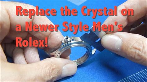 replace crystal mens rolex oystee|sapphire crystal Rolex watch.